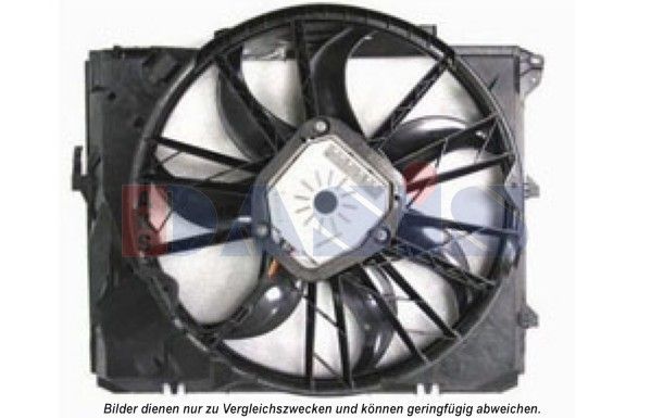 AKS DASIS Ventilaator,mootorijahutus 058072N